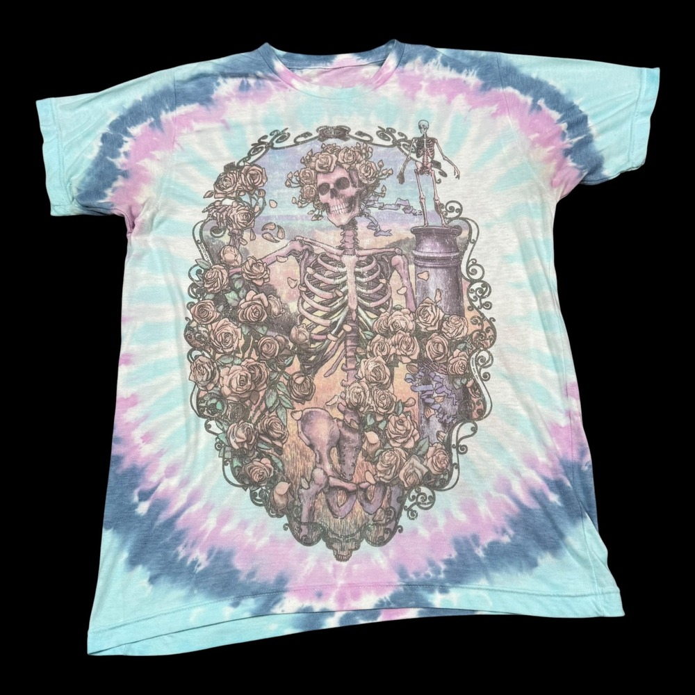 Grateful Dead 1965-1995 Double Sided Tye Dye Band Shirt Men's Medium
